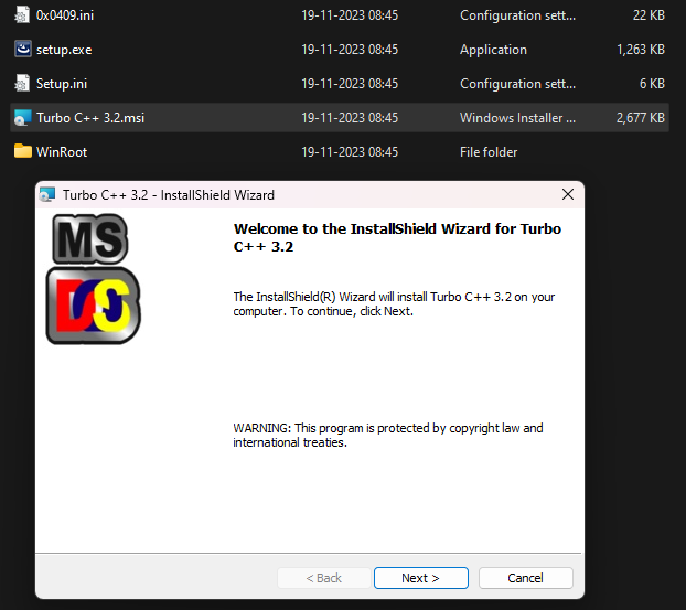 turbo c++